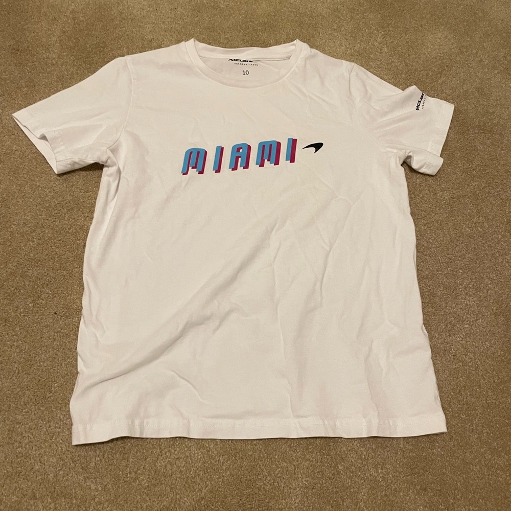 White Miami Graphic Tee